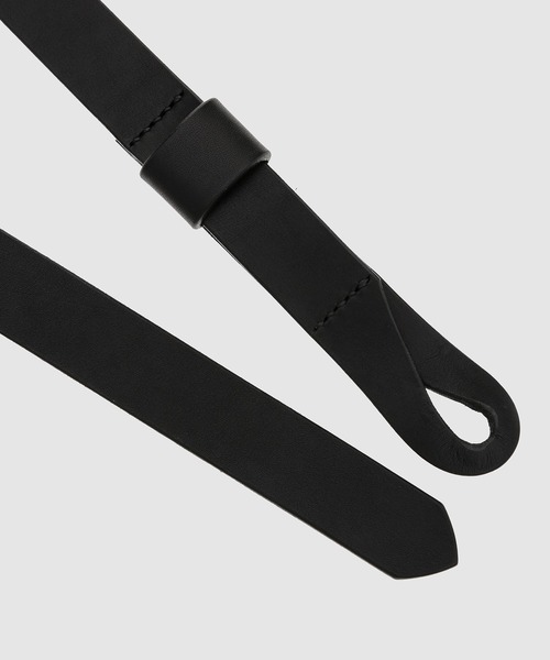 SASQUATCHfabrix.(サスクワァッチファブリックス)の「LEATHER BELT(ベルト・メンズ・ブラック/ブラウン・FREE)」の3枚目の写真