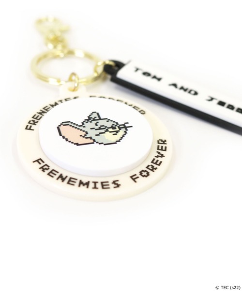 公式】TOM and JERRY ピクセル キーホルダー（キーホルダー