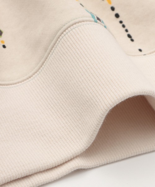 チチカカ（チチカカ）の「インディアンプリントスウェットワンピース（ワンピース・レディース・ブラック/ベージュ/イエロー・FREE）」の13枚目の写真