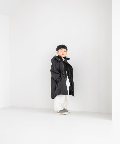 LOWRYS FARM（ローリーズファーム）の「３ＷＡＹモッズコート　343112（モッズコート・キッズ・ブラック/カーキ/アイボリー・110cm/120cm/130cm/140cm/150cm）」の9枚目の写真