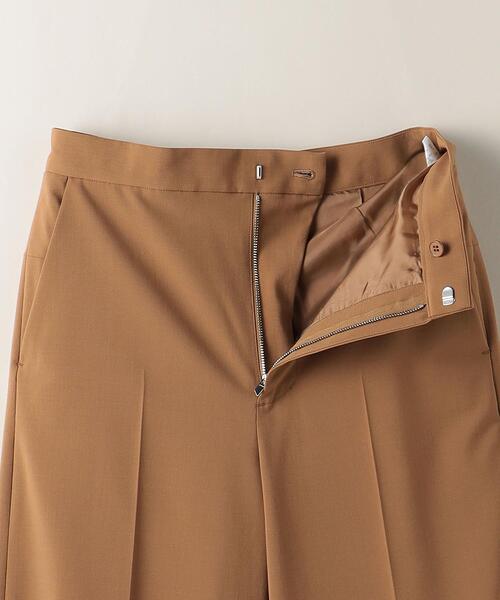 ASTRAET(アストラット)の「<ASTRAET>PE/W/PU プレーン ワイドパンツ(スラックス・レディース・ブラック/ブラウン・0/1)」の14枚目の写真
