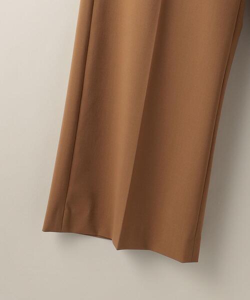 ASTRAET(アストラット)の「<ASTRAET>PE/W/PU プレーン ワイドパンツ(スラックス・レディース・ブラック/ブラウン・0/1)」の18枚目の写真