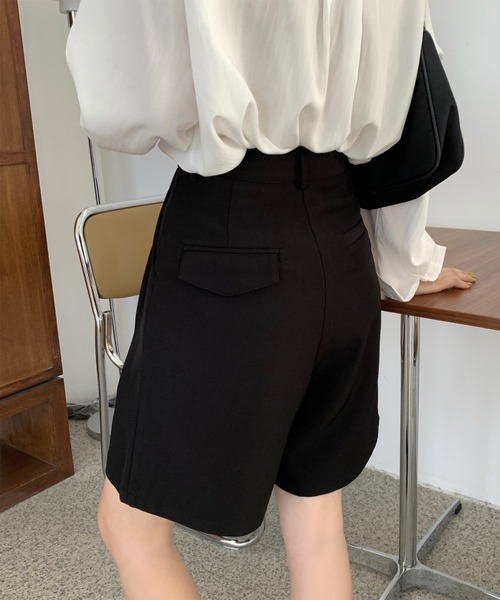 LOPASS（ロパス）の「ハイウエスト　ショート パンツ（その他パンツ・レディース・ブラック/モカ・S/M）」の10枚目の写真