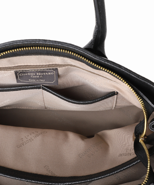 GIANNI NOTARO(ジャンニノターロ)の「【GIANNI NOTARO /ジャン二ノタ―ロ】ベルトツキトートバッグ(トートバッグ・レディース・ブラック/ブラウン系その他・FREE)」の19枚目の写真