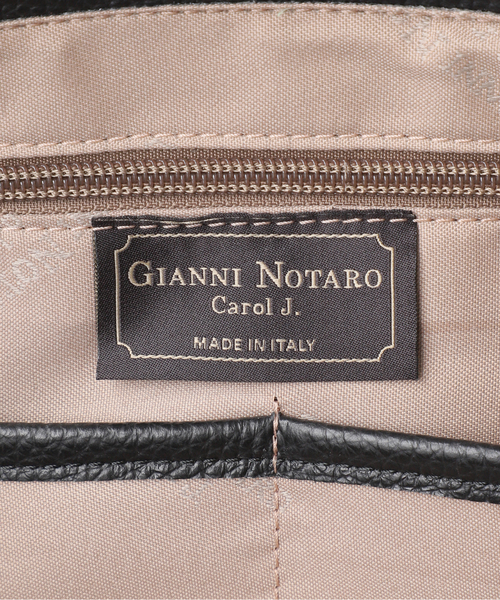 GIANNI NOTARO(ジャンニノターロ)の「【GIANNI NOTARO /ジャン二ノタ―ロ】ベルトツキトートバッグ(トートバッグ・レディース・ブラック/ブラウン系その他・FREE)」の21枚目の写真