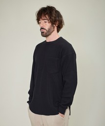 GORDON MILLER（ゴードンミラー）　T/Cワッフルイージーフィットクルー 010