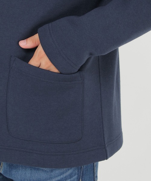 ikka(イッカ)の「バックフリースクルーネックカーディガン(カーディガン/ボレロ・メンズ・ベージュ/ネイビー/グレー・S/M/L/XL)」の16枚目の写真