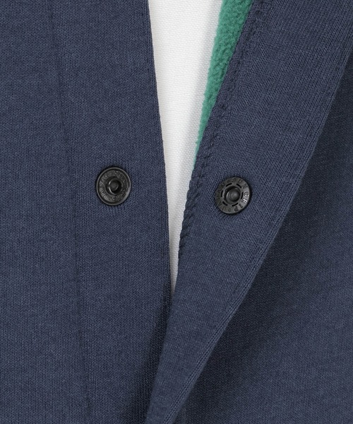 ikka(イッカ)の「バックフリースクルーネックカーディガン(カーディガン/ボレロ・メンズ・ベージュ/ネイビー/グレー・S/M/L/XL)」の18枚目の写真