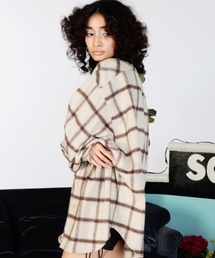 SON OF THE CHEESE | 【SON OF THE CHEESE（サノバチーズ）】Shaggy Check Shirt(シャツ/ブラウス)