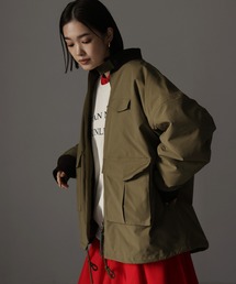 HERENCIA | 中綿入り ボリューム ミリタリーブルゾン(ブルゾン)