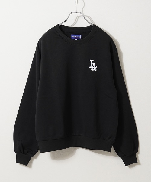 STAYGOLD】 LA ロゴ刺繍 ルーズスウェット 【セットアップ可能