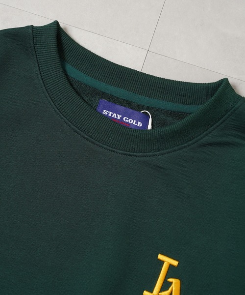 STAY GOLD（ステイゴールド）の「【STAYGOLD】 LA ロゴ刺繍 ルーズ