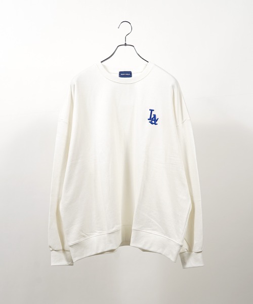 セール】STAYGOLD LA ロゴ刺繍 ビッグスウェット 【セットアップ