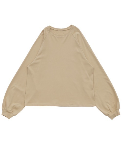 セール】【サイズ展開あり】ボリュームスリーブオーバーカットソー（T