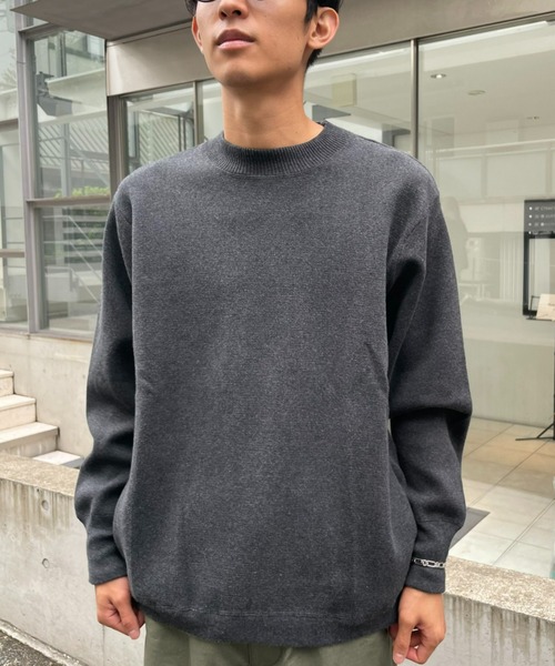 CIAOPANIC(チャオパニック)の「ミラノリブプルオーバー(Tシャツ/カットソー・メンズ・ベージュ/チャコールグレー/グリーン/ホワイト・MEDIUM/LARGE)」の20枚目の写真