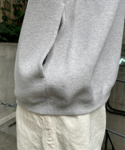CIAOPANIC(チャオパニック)の「ミラノリブプルオーバー(Tシャツ/カットソー・メンズ・ベージュ/チャコールグレー/グリーン/ホワイト・MEDIUM/LARGE)」の12枚目の写真