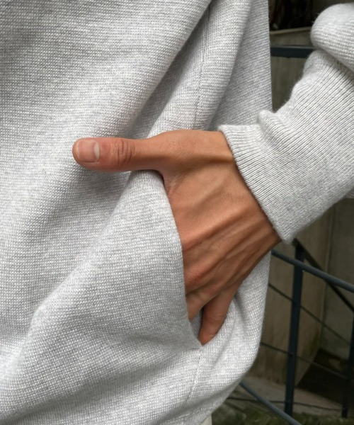 CIAOPANIC(チャオパニック)の「ミラノリブプルオーバー(Tシャツ/カットソー・メンズ・ベージュ/チャコールグレー/グリーン/ホワイト・MEDIUM/LARGE)」の15枚目の写真