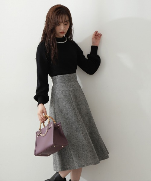 PROPORTION BODY DRESSING（プロポーションボディドレッシング）の「パールネックニット / 1212270030（ニット/セーター・レディース・ブラック/グレー/ピンク系その他・SMALL/MEDIUM）」の22枚目の写真