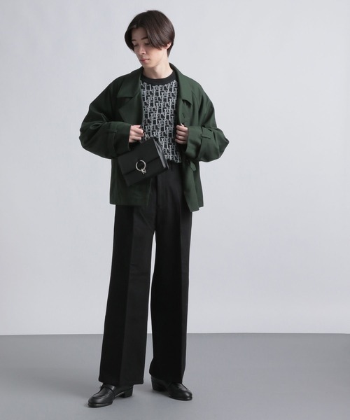 HARE（ハレ）の「ワイドフレアデニムパンツ(HARE)（デニムパンツ・メンズ・ブラック/ブルー系その他・SMALL/MEDIUM）」の3枚目の写真