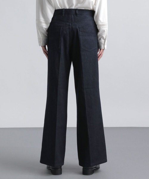 HARE（ハレ）の「ワイドフレアデニムパンツ(HARE)（デニムパンツ・メンズ・ブラック/ブルー系その他・SMALL/MEDIUM）」の9枚目の写真