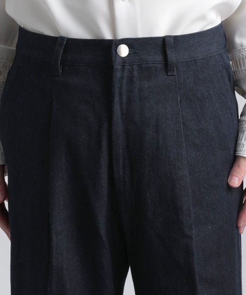 HARE（ハレ）の「ワイドフレアデニムパンツ(HARE)（デニムパンツ・メンズ・ブラック/ブルー系その他・SMALL/MEDIUM）」の10枚目の写真