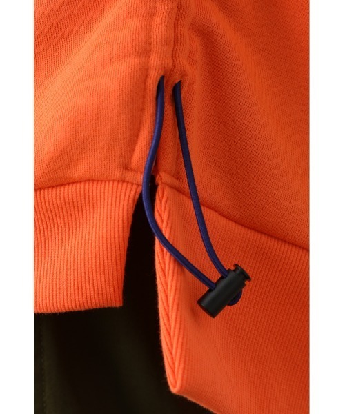 RODEO CROWNS WIDE BOWL（ロデオクラウンズワイドボウル）の「シャーリング カラーチュニックトップス（スウェット・レディース・ピンク/オレンジ/グレー×ホワイト/グリーン/ネイビー・FREE）」の19枚目の写真