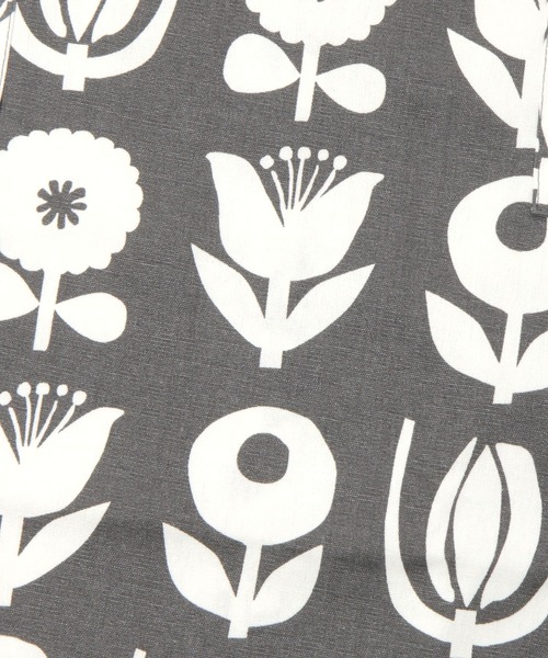 studio CLIP（スタディオクリップ）の「北欧切り替え柄エプロン（エプロン・レディース・グレー/マスタード・FREE）」の9枚目の写真