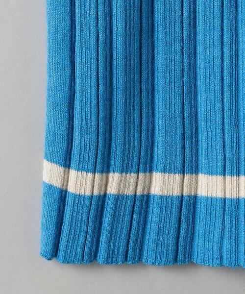 BEAUTY&YOUTH UNITED ARROWS(ビューティーアンドユースユナイテッドアローズ)の「アクリルウールブレンド リブ カラーニット -ウォッシャブル-(ニット/セーター・レディース・ダークブラウン/ブラック/ターコイズブルー/ナチュラル・FREE)」の20枚目の写真