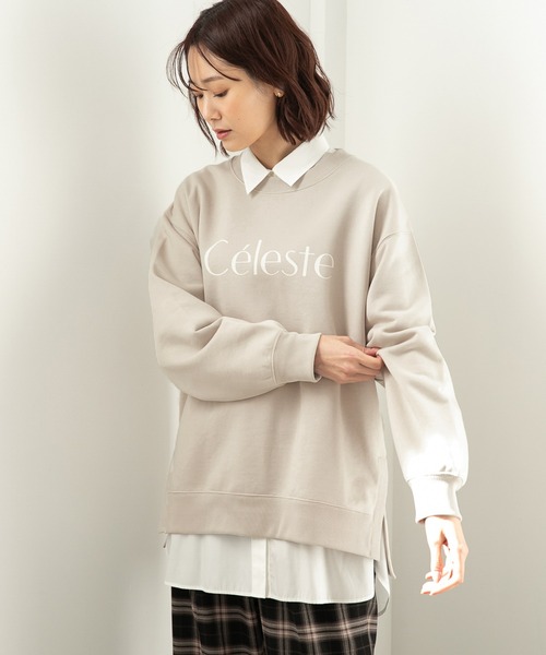 セール】マルチファンクション裏起毛プリントプルオーバー/295719