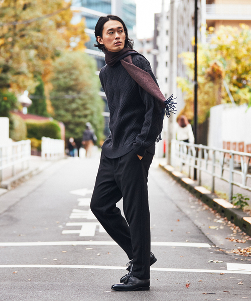 EDIFICE（エディフィス）の「フレンチメリノウール100% ジオメトリック