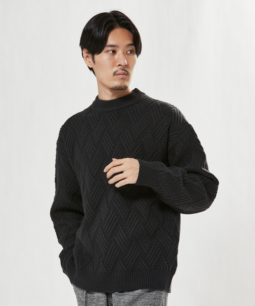 EDIFICE（エディフィス）の「フレンチメリノウール100% ジオメトリック