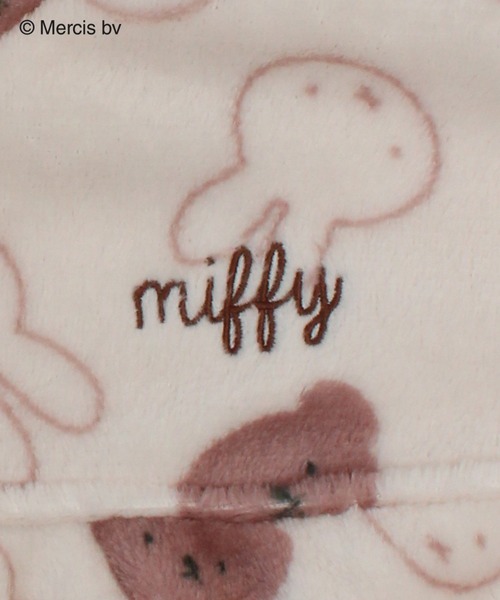 Miffy（ ミッフィー）の「【Miffy】ミッフィー&くまのボリス 総柄ふわもこパジャマセット（ルームウェア/パジャマ・レディース・ベージュ/ピンク・M/L）」の6枚目の写真