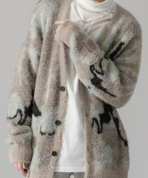 Adoon plain | 【Adoon plain】アブストラクトシャギールーズカーディガン(カーディガン/ボレロ)