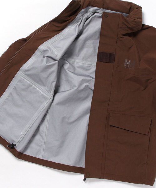 HELLY HANSEN（ヘリーハンセン）の「【HELLY HANSEN】FLAM RAIN JACKET（ナイロンジャケット・レディース・ブラウン・MEDIUM/LARGE）」の10枚目の写真