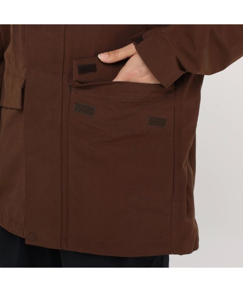 HELLY HANSEN（ヘリーハンセン）の「【HELLY HANSEN】FLAM RAIN JACKET（ナイロンジャケット・レディース・ブラウン・MEDIUM/LARGE）」の7枚目の写真