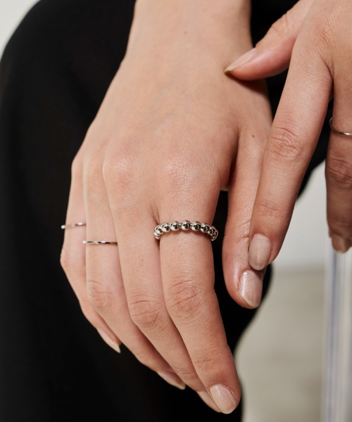 Aunt Marie's（アントマリーズ）の「シンプルボールリング（リング・レディース・ゴールド/シルバー・FREE）」の5枚目の写真