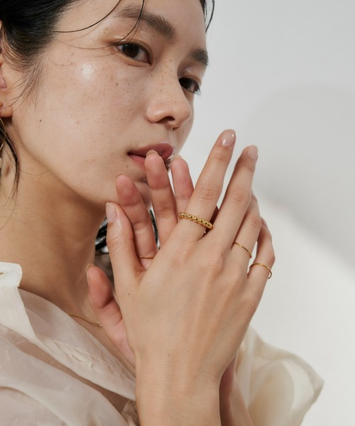 Aunt Marie's（アントマリーズ）の「シンプルボールリング（リング・レディース・ゴールド/シルバー・FREE）」の6枚目の写真