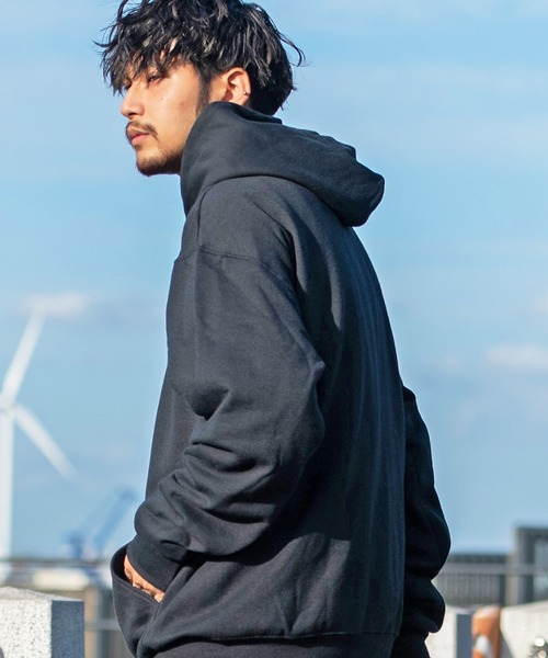 JERZEES（ジャージーズ）の「『JERZEES/ジャージーズ』裏起毛プルパーカー（パーカー・メンズ・ブラック/グレー/ネイビー/ホワイト・XL/L/M/S）」の14枚目の写真