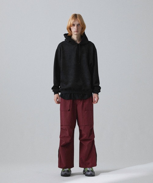 Iroquois（イロコイ）の「IROQUOIS イロコイ / HI DENSITY WEATHER PT 高密度ウェザーパンツ / 477100（カーゴパンツ・メンズ・ブラック/カーキ/ブルー/レッド・1/2/3）」の7枚目の写真