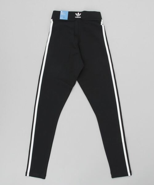 adidas（アディダス）の「アディカラー クラシックス スリーストライプス レギンス / ヨガウェア / アディダスオリジナルス adidas Originals（レギンス/スパッツ・レディース・ブラック/ヘザーグレー/レッド・XX-LARGE/X-SMALL/MEDIUM/X-LARGE/SMALL/LARGE）」の11枚目の写真