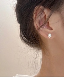 【OKUOKU　0909】 パールストーンピアス oku-pierce-665776417941-34 I