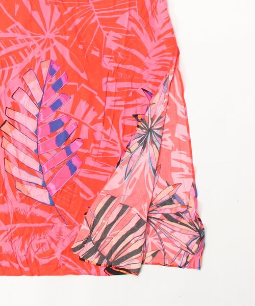 【セール】トロピカル アシンメトリー ミディワンピース（水着）｜Desigual（デシグアル）