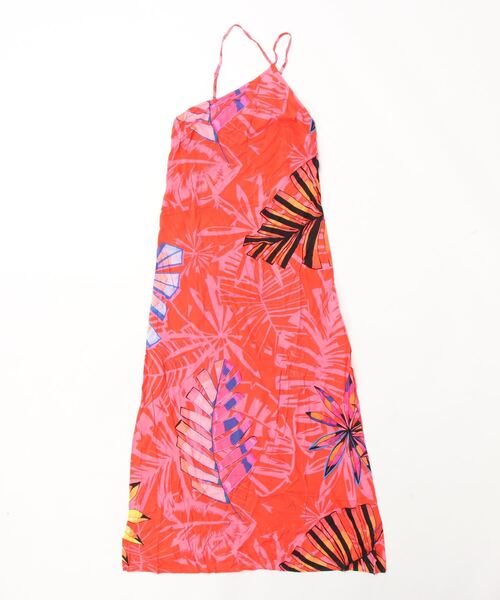 【セール】トロピカル アシンメトリー ミディワンピース（水着）｜Desigual（デシグアル）