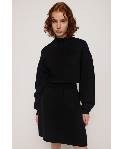 SLY(スライ)の「WAIST RIB S/OP ウェスト リブ ミニワンピース(ワンピース・レディース・アイボリー/ブラック/イエロー系その他・1/2)」の3枚目の写真