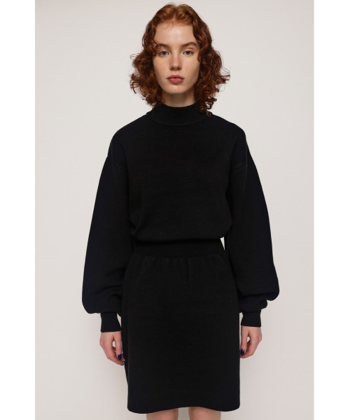 SLY(スライ)の「WAIST RIB S/OP ウェスト リブ ミニワンピース(ワンピース・レディース・アイボリー/ブラック/イエロー系その他・1/2)」の11枚目の写真