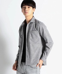 ホリゾンタルカラーストレッチシャツ