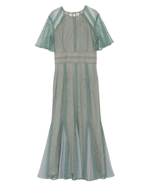 LAGUNAMOON（ラグナムーン）の「LADYフレアレースマーメイドワンピース（ドレス・レディース・ミント/ネイビー/モカ・SMALL/MEDIUM）」の11枚目の写真