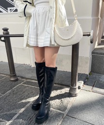 one after another NICE CLAUP | コットンボリュームスカート　2023SS(スカート)