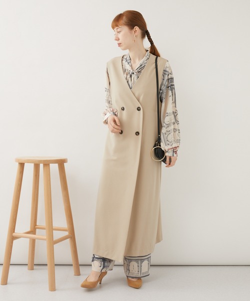 CLOCHE（クロシェ）の「cloche 2WAYロングジレ（ベスト）」 - WEAR