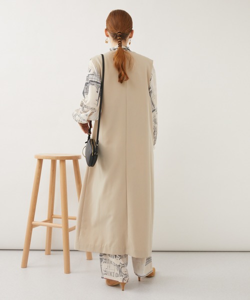 CLOCHE（クロシェ）の「cloche 2WAYロングジレ（ベスト）」 - WEAR